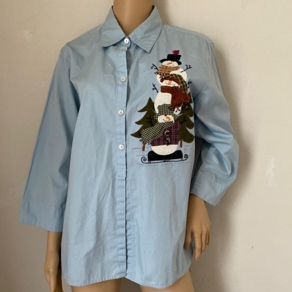 Liz Claibornecrazy horse size L button down shirt
